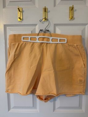 Calia Peach Athletic Shorts with Elastic Waistband